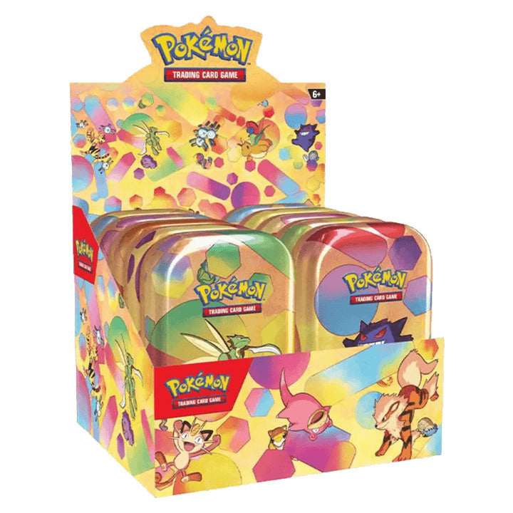 Pokemon TCG: 151 - Mini Tins x10 Sealed Box